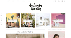 Desktop Screenshot of darlinginthecity.com